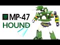 Takara Tomy Masterpiece MP 47 HOUND 探長 KL變形金剛玩具分享506