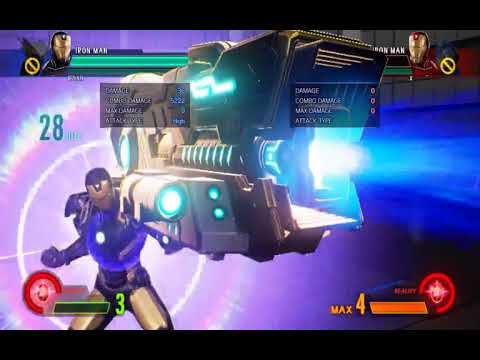 Iron Man/Jedah combo 4 bars 8.5k Damage