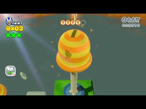 Super Mario 3D World 10-2 Speedrun - Time: 52 (WR)