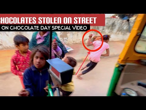 Chocolate Stolen at Street on Chocolate Day Video
