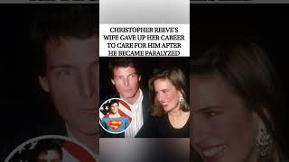 She Gave Up Her Career for Love 💔 Christopher Reeve's Wife's Sacrifice #shorts