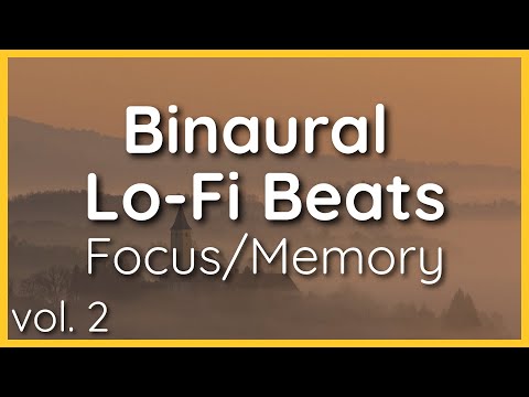 40hz Gamma Binaural Beats for Focus / Memory Lofi hip hop vol. 2