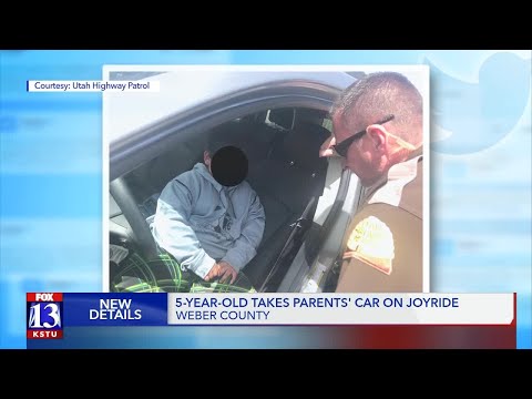 UHP trooper pulls over 5-year-old boy driving parents' car
