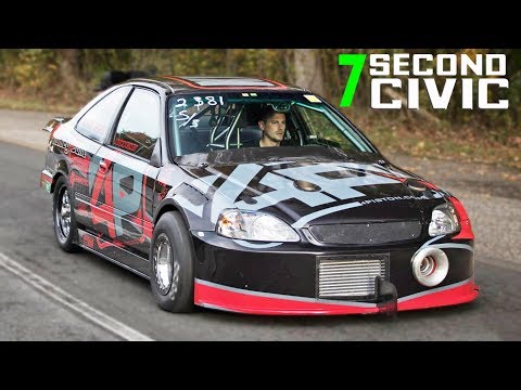 First 7 Second SFWD Pass EVER - Ramey Built Civic