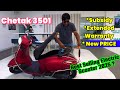Bajaj Chetak 3501 Electric Scooter Extended Warranty Subsidy Features Full Details 2025