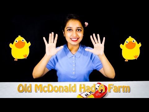 Old McDonald Had A Farm | Play Toy Piano | Nursery Rhymes | RuruDidi #2