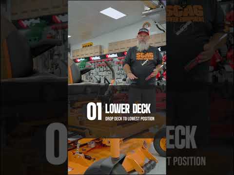 Pro Tip: SCAG Cheetah II Hydrogear 5400 Release #scagmowers #scag #hydrogear #shorts