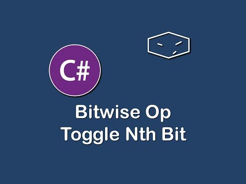 bitwise op toggle nth bit in c