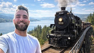 British Columbia's LAST Steam Train | Kettle Valley Railway