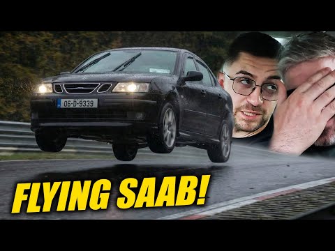 SAAB 9-3 Aero UPSETTING SUPERCARS! // Nürburgring