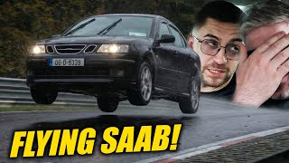 SAAB 9-3 Aero UPSETTING SUPERCARS! // Nürburgring