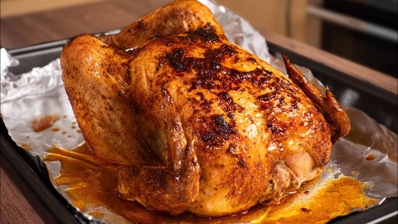 The most DELICIOUS roast chicken I've ever cooked! My friend's SECRET recipe!
