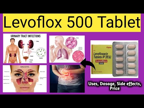 Levoflox 500 tablet, packaging size: 1x10