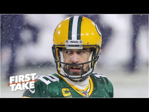 any QB 能夠在 NFL 季後賽於 Lambeau Field 擊敗 Aaron Rodgers 嗎？| First Take (Can any QB beat Aaron Rodgers at Lambeau Field in the NFL playoffs? | First Take)