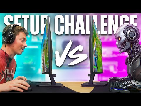 Ultra Budget Gaming Setup CHALLENGE - AI vs. YouTuber Edition