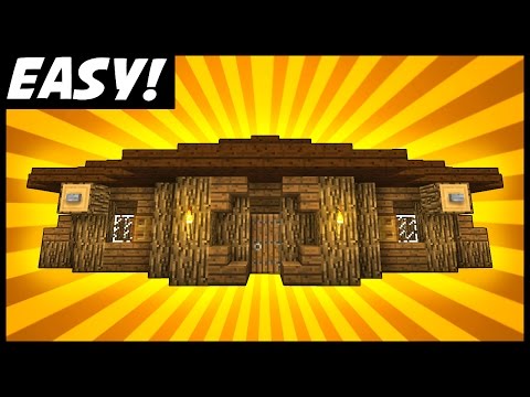 SMALL SPACIOUS SIMPLE HOUSE! - Minecraft Tutorial