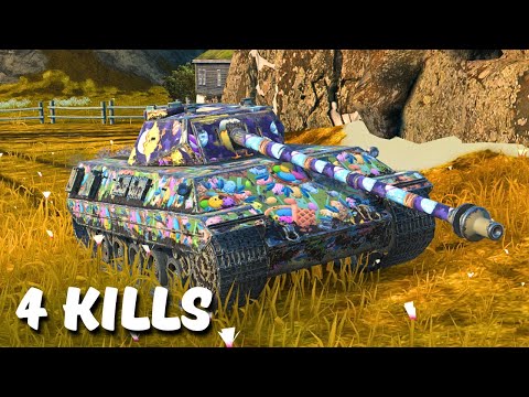 P.44 Pantera - 4 KILLS | 4,4 K Damage, WoT Blitz Replay