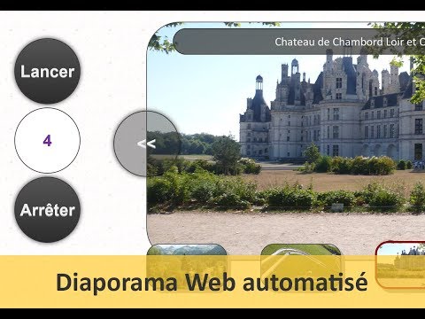 Diaporama automatisé de photos pour le Web en Javascript