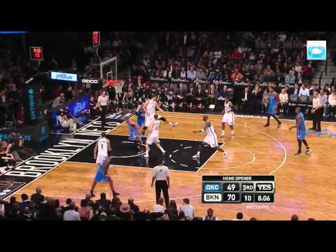 Steven Adams Highlights vs Nets 11.3.2014 - 9pts