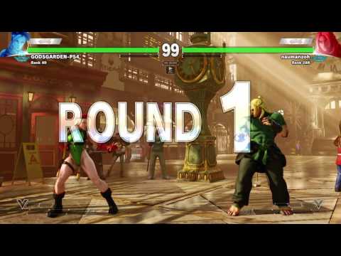 Nauman (Ken) vs Kazunoko  (Cammy)