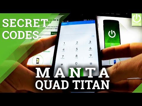 Secret Codes MANTA MSP5008 Quad Titan - Tips & Tricks / Hidden Menu