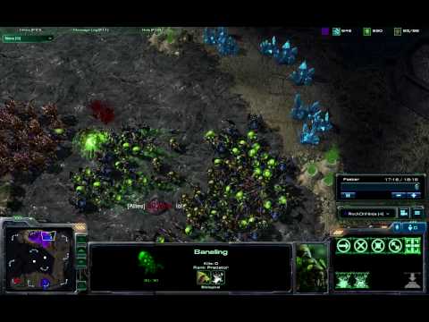 Banelings vs Hydralisks