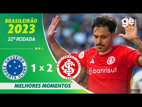Gols e lances de Cruzeiro x Internacional