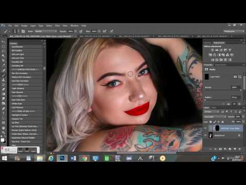 Speed Beauty Edit from Tattoo Shoot