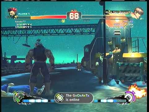 SSF4AE:  AKuma (tokido77)  vs. Guy (Yoshi193)  HD