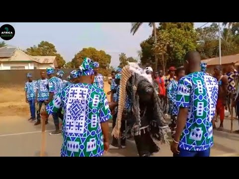 African Village Life, Cultural Event (Sierra Leone ) 🇸🇱 Ojeh Culture