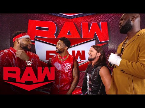AJ Styles & Omos make The Street Profits an offer: Raw, Oct. 18, 2021
