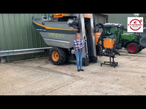 N P Seymour - Pellenc mechanical grape harvesting