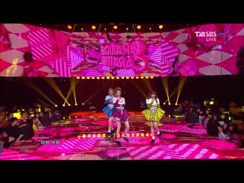 Orange Caramel - LipStick (SBS Inkigayo 120923)  Live HD