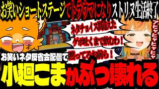 小廻こまがお笑いネタでトラウマに…反省会配信で壊れていく姿を見て爆笑するズズｗｗｗ【#ストリヌ/ズズ】#minecraft