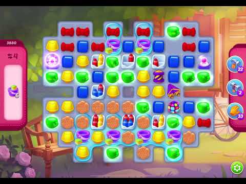 HomeScapes Level 3880 no boosters (10 moves)