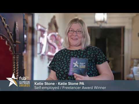 Self-employed/Freelancer Award Winner - Katie Stone PA - YouTube