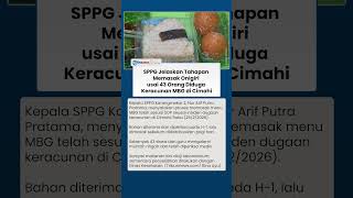 43 Orang Diduga Keracunan Onigiri MBG di Cimahi, SPPG Ungkap Standar Operasional Memasak