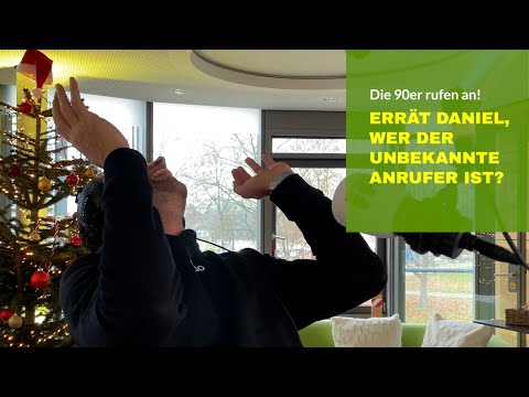 Die 90er rufen an - Erkennt Daniel den Promi am Telefon?