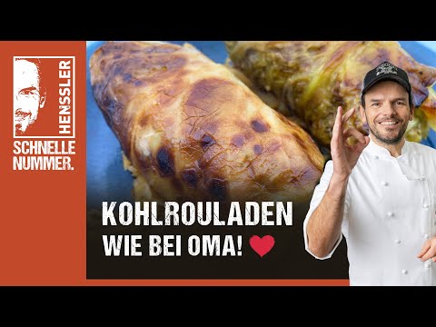 Schnelles Kohlrouladen Rezept von Steffen Henssler