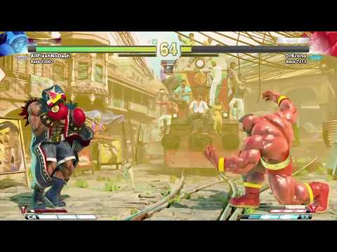 Street Fighter V (When you flex too much)