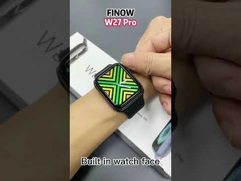 2022 Finow W27 Pro Smartwatch Series 7 | 1.81" NFC Siri | Clone Watch 7 #shorts
