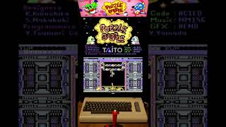 Puzzle Bobble 1994 ported to C64 2022