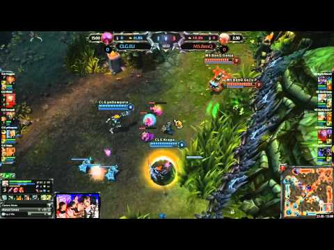 CLG.EU vs M5. Game 1.