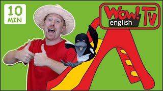 Hide and Seek Summer Stories for Kids from Steve and Maggie | Wow English TV