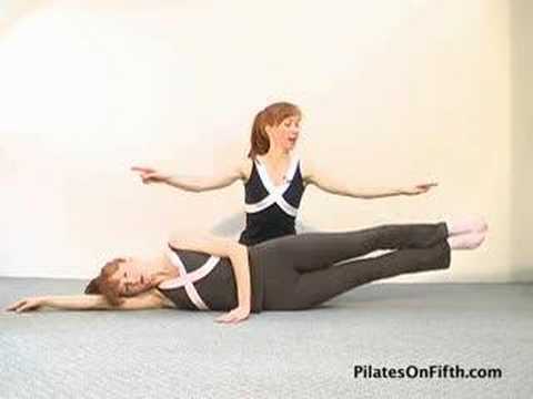 Pilates Workout Exercise: Side Leg Lift Series, Part-3
