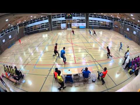 20160227 1. Playoff-Halbfinale: Mobulu Futsal Uni Bern - Futsal Minerva 1 : 9