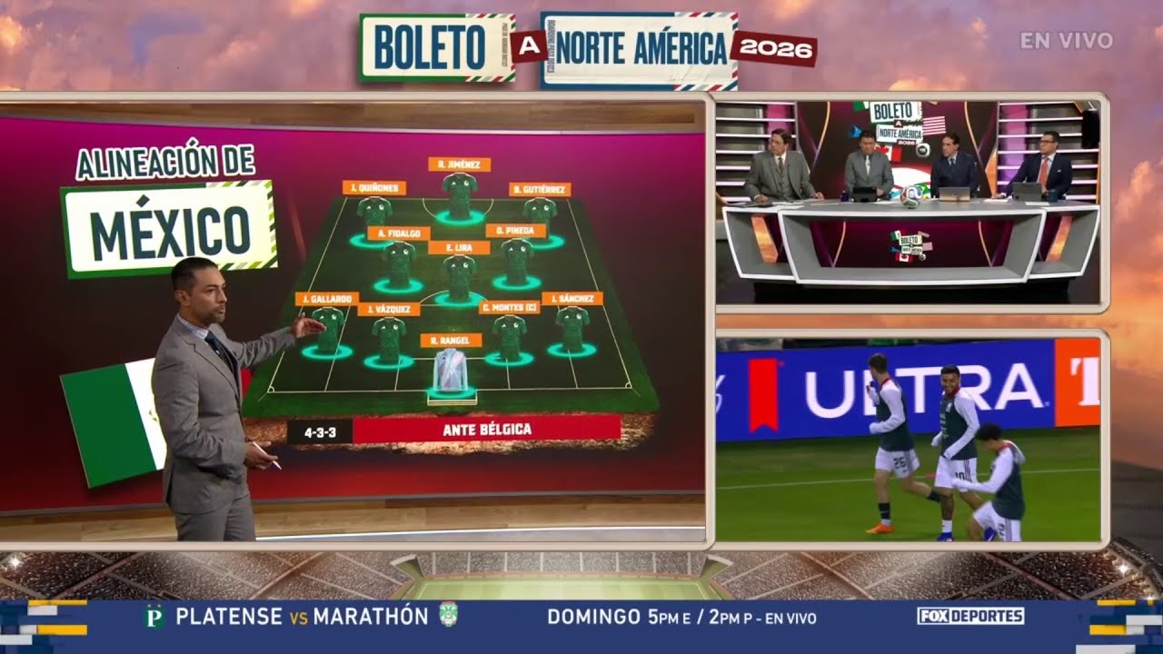 😲⚽ MÉXICO VS BÉLGICA | La Selección Mexicana tiene alineación confirmada | Boleto a Norte América