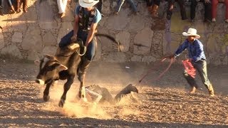 preview picture of video 'Feria Ojocaliente 2014 (Cabalgata y jaripeo)'