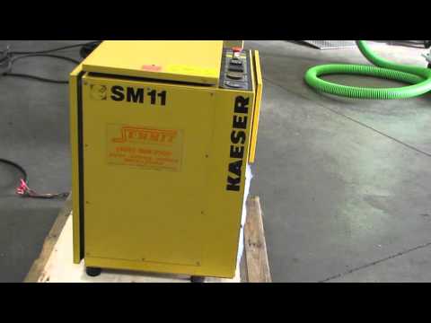 Kaeser Sigma SM-11 Rotary Screw Air Compressor 10 hp 230V 3 Phase