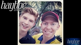 Tremain Hayhoe and Grant Woell's Interview on Showbiz Weekly! video